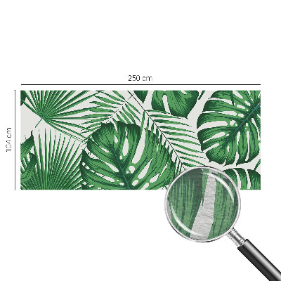 Mural fotográfico Folhas tropicais