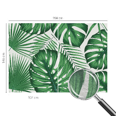 Mural fotográfico Folhas tropicais