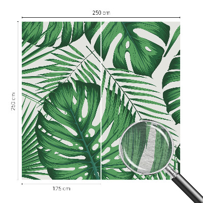 Mural fotográfico Folhas tropicais