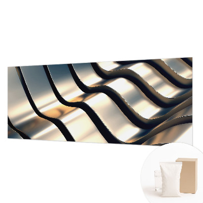 Papel de parede Ondas metálicas