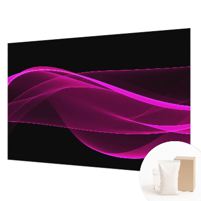 Papel de parede fotográfico fitas cor-de-rosa