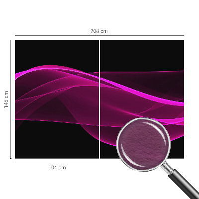 Papel de parede fotográfico fitas cor-de-rosa