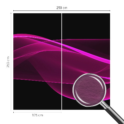 Papel de parede fotográfico fitas cor-de-rosa