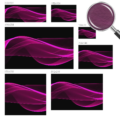 Papel de parede fotográfico fitas cor-de-rosa