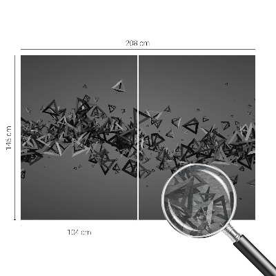 Papel de parede decorativo Abstrações geométricas
