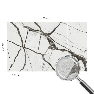 Papel de parede Rachaduras no mármore