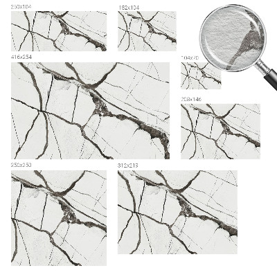 Papel de parede Rachaduras no mármore