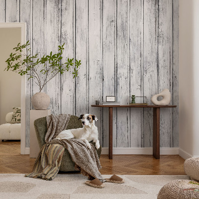 Papel de parede para sala Tábuas de madeira