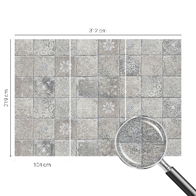 Papel de parede fotográfico padrões sutis