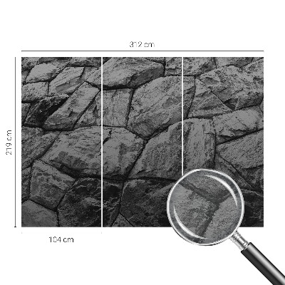 Papel de parede para sala Texturas de pedra