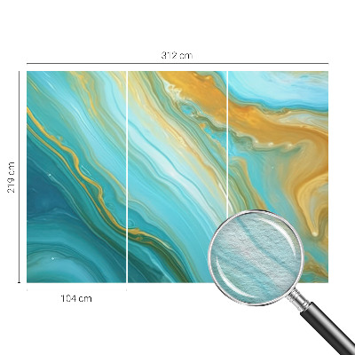 Mural de parede Ondas abstratas