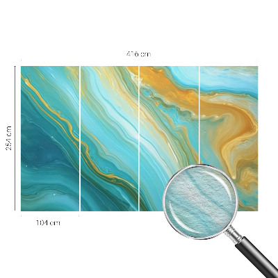 Mural de parede Ondas abstratas