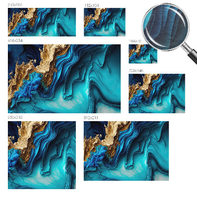 Papel de parede para quarto Ondas de energia