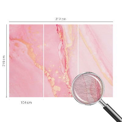 Papel de parede decorativo Abstração em tons pastel