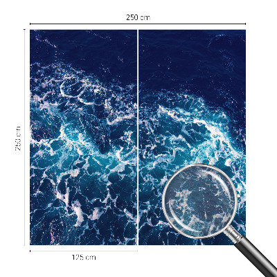 Mural de fotos na parede Ondas do mar