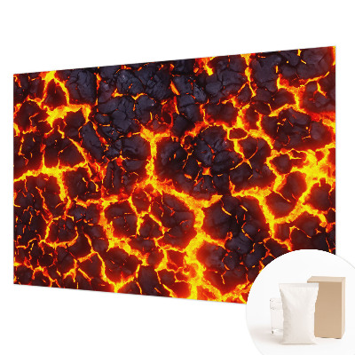Papel de parede fotográfico magma forte