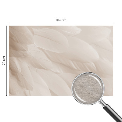Papel de parede para quarto Penas etéreas