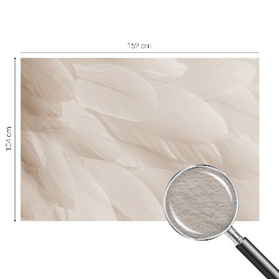 Papel de parede para quarto Penas etéreas