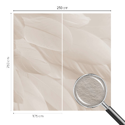 Papel de parede para quarto Penas etéreas