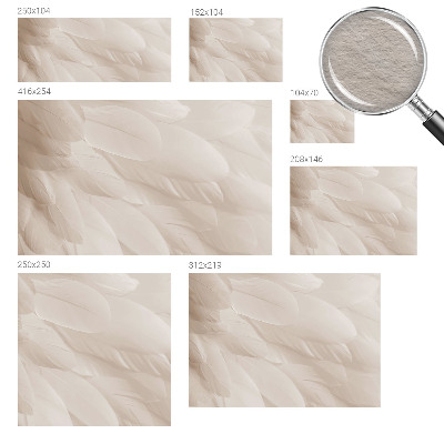 Papel de parede para quarto Penas etéreas