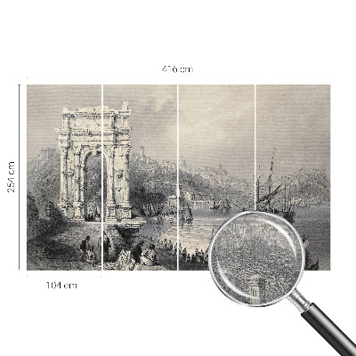 Papel de parede para quarto Paisagem marinha