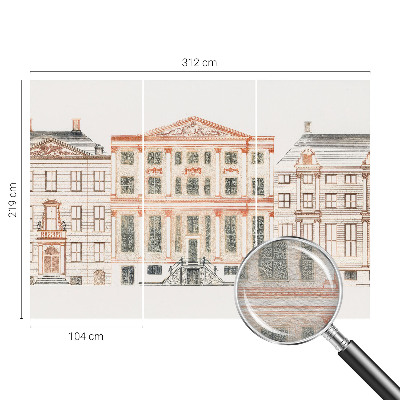 Papel de parede para sala Edifícios clássicos