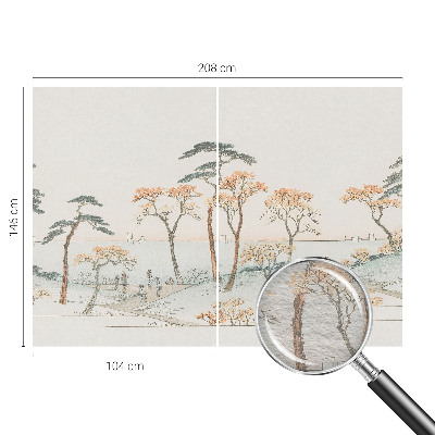 Papel de parede decorativo Paisagem tranquila