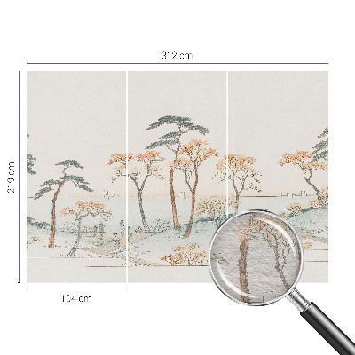 Papel de parede decorativo Paisagem tranquila
