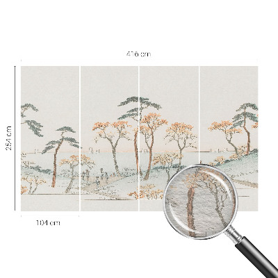 Papel de parede decorativo Paisagem tranquila