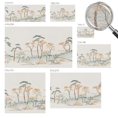 Papel de parede decorativo Paisagem tranquila