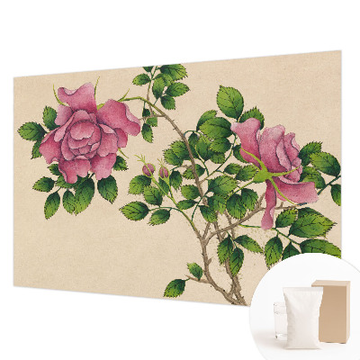 Papel de parede Rosas românticas