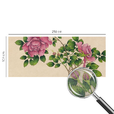 Papel de parede Rosas românticas