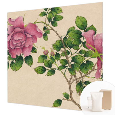 Papel de parede Rosas românticas