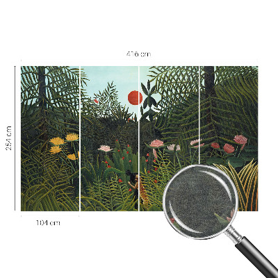 Mural de fotos na parede Paisagem exótica