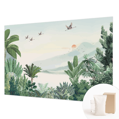 Papel de parede fotográfico oásis tropical