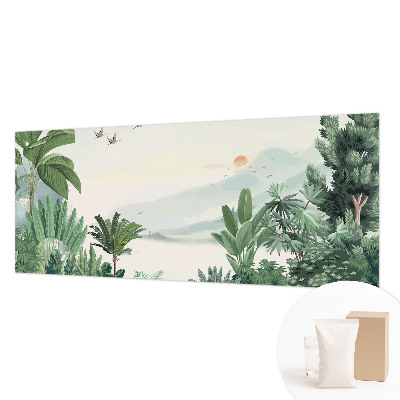 Papel de parede fotográfico oásis tropical