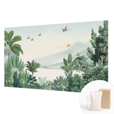 Papel de parede fotográfico oásis tropical