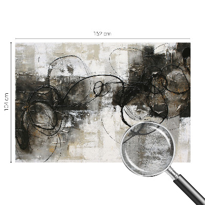 Mural de parede vórtice abstrato