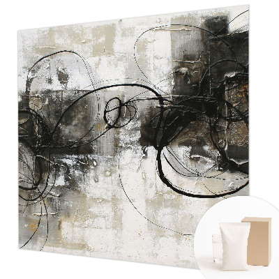 Mural de parede vórtice abstrato