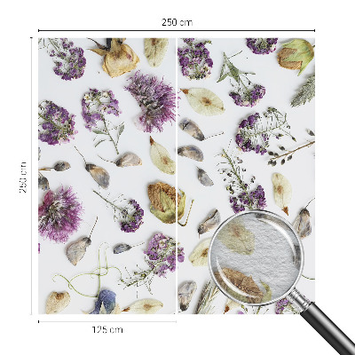 Papel de parede fotográfico Flores secas