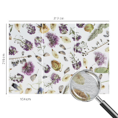 Papel de parede fotográfico Flores secas