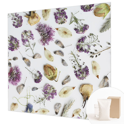 Papel de parede fotográfico Flores secas