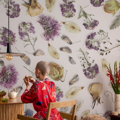 Papel de parede fotográfico Flores secas