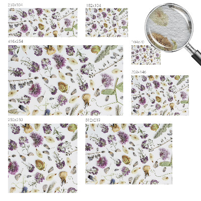Papel de parede fotográfico Flores secas