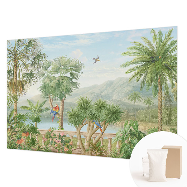 Papel de parede para sala Paisagem exótica