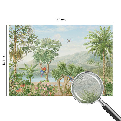 Papel de parede para sala Paisagem exótica