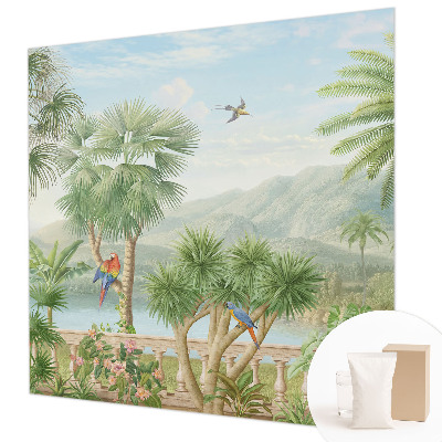 Papel de parede para sala Paisagem exótica