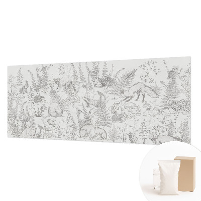 Papel de parede decorativo Animais da floresta