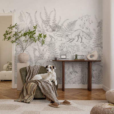Papel de parede decorativo Animais da floresta