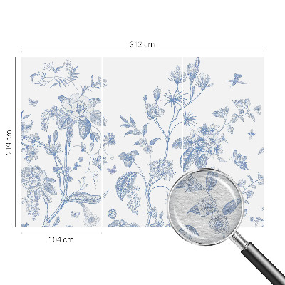 Papel de parede Estampa floral